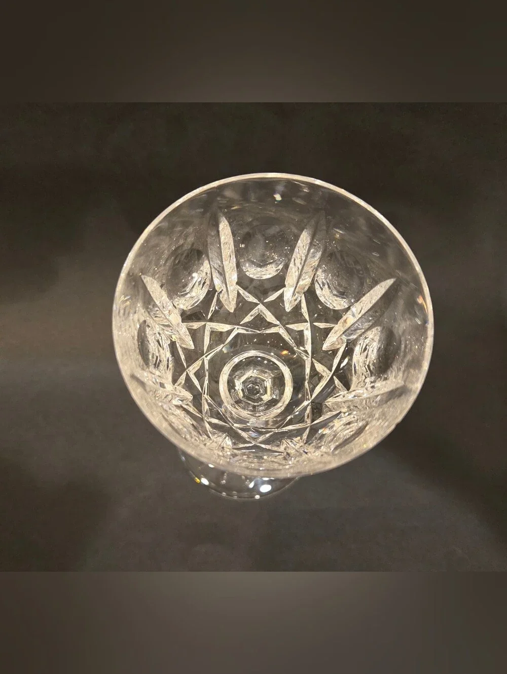 Vintage Monte Claire By Josair Crystal Wine Glasses